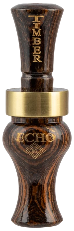 Echo Calls Timber Single Reed Mallard Hen Sounds Attracts Ducks Brown Bocote Timber