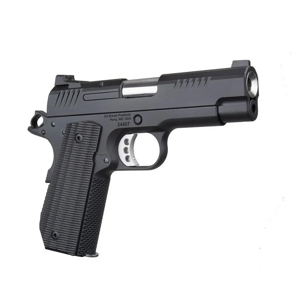 Ed Brown KC9 Lightweight Handgun 9mm Luger 9rd Magazine 4″ Barrel Black with Thumb Safety