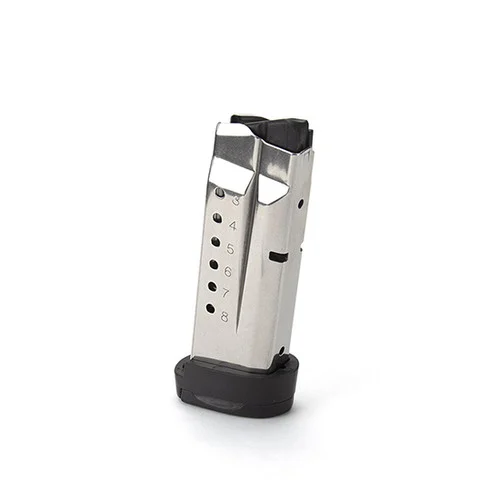 Ed Brown Magazine 9mm, Stainless Steel, For S&W M&P Shield, 8rd