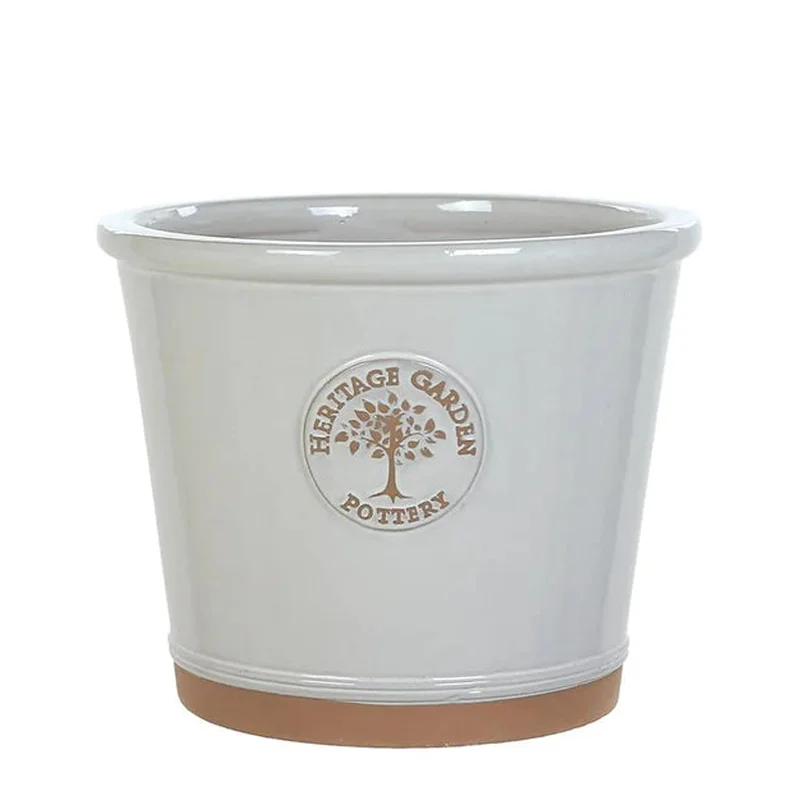 Edward V White Pot 29cm