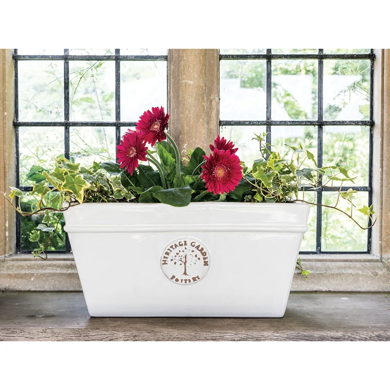 EDWARDIAN TROUGH WHITE 45CM