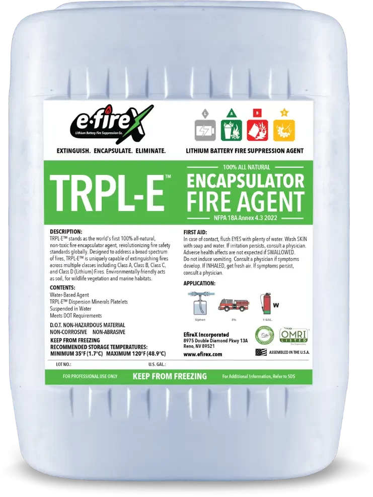 EFireX 5 Gallon Refillable Tote