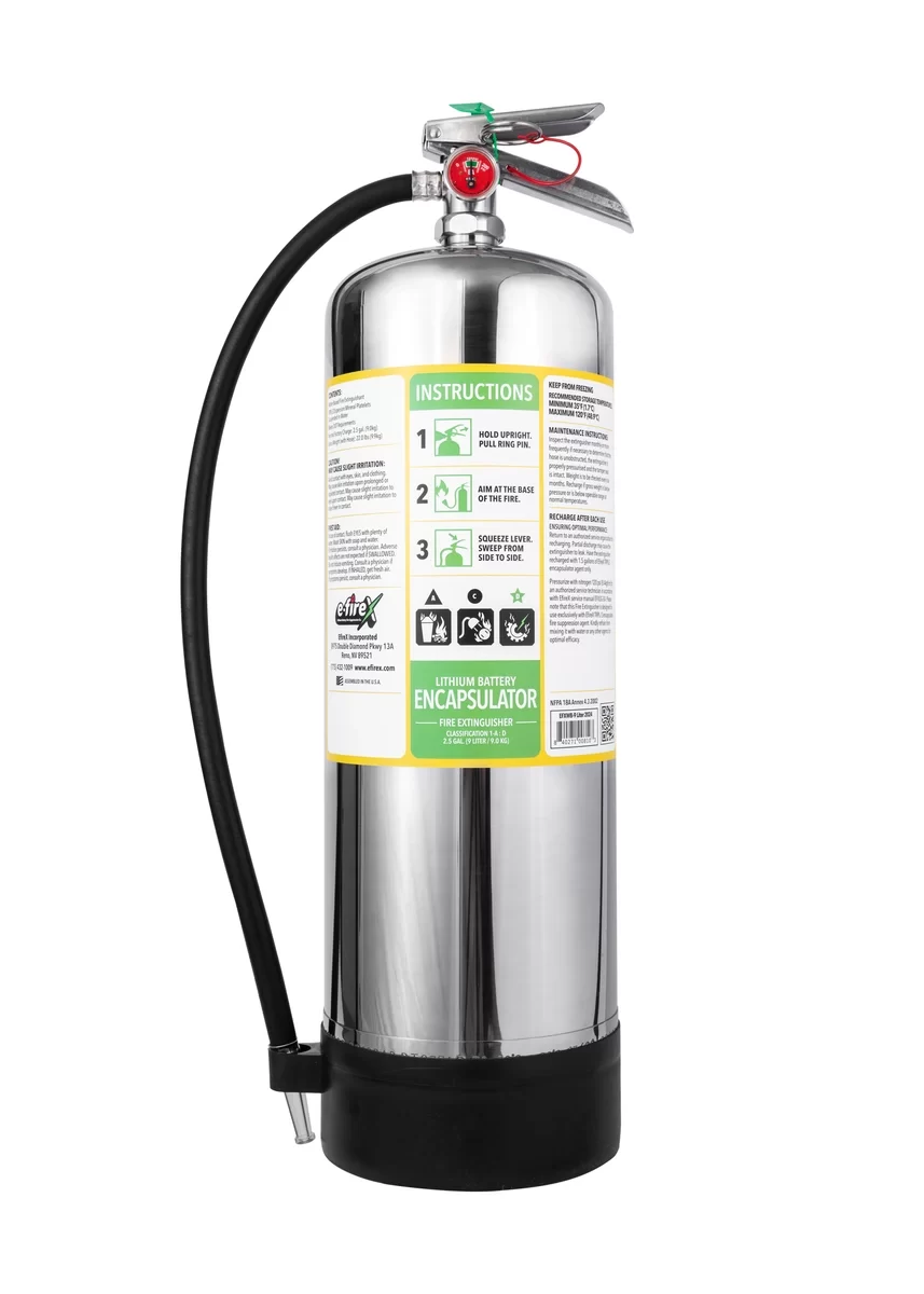 EFireX 9 Liter Refillable Extinguisher