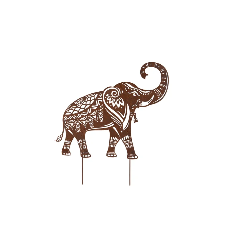 Elephant on Stake