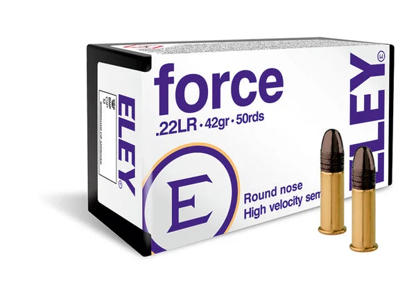 ELEY FORCE 22LR 42GR RN 50RD