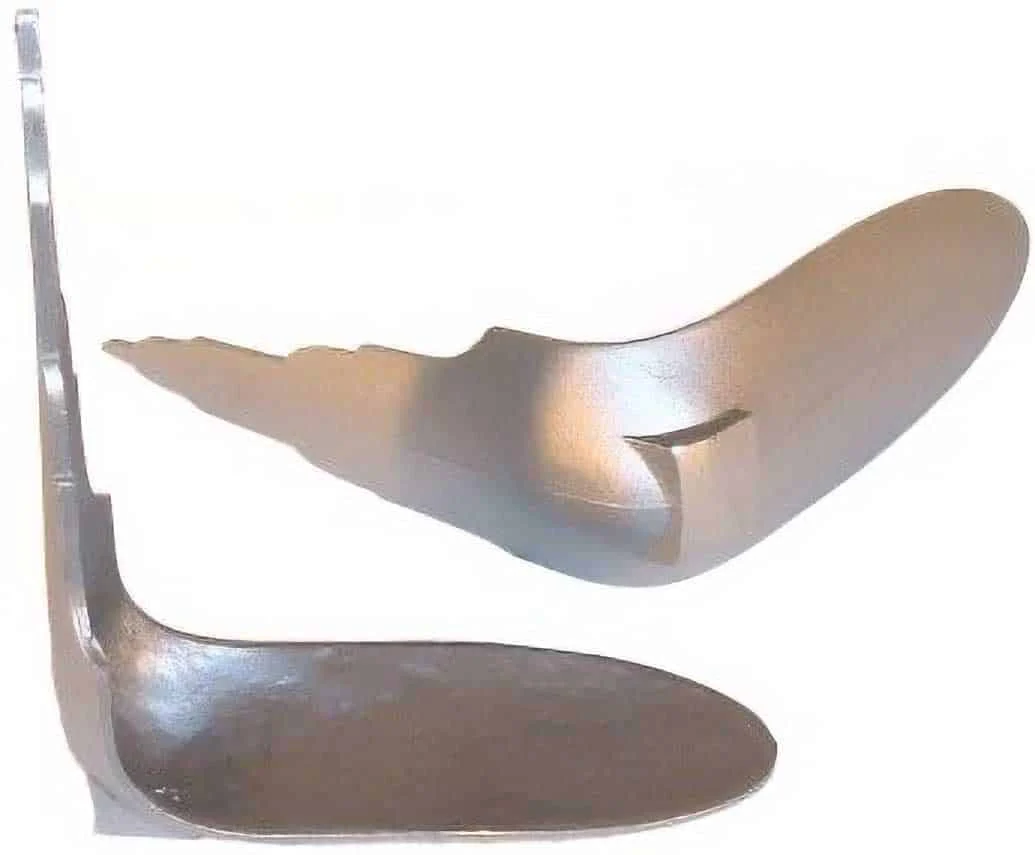 English Fowler Butt Plate – Iron