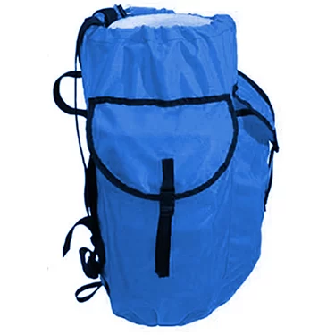 EVAC Systems Large Res Q Hardware Rope Bag, Blue