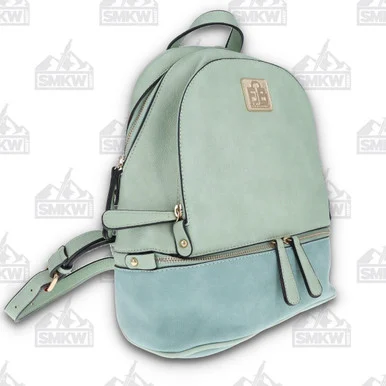 Fabigun Concealed Carry Backpack Light Green Leather FABL82002LGN