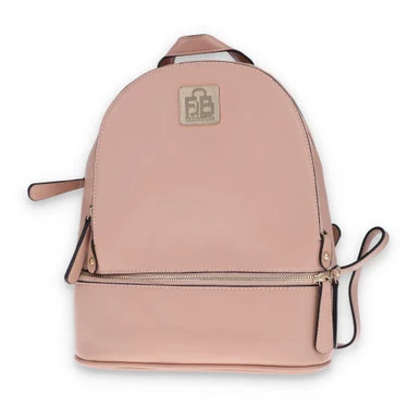 Fabigun Concealed Carry Backpack Light Pink Stitched Leather FABL82002PNK