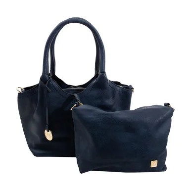 Fabigun Concealed Carry Hobo Bag W/Clutch Blue FAB686BL