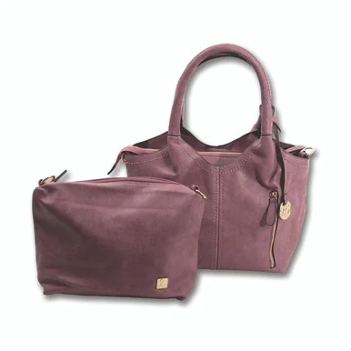 Fabigun Concealed Carry Purse and Clutch Light Purple FAB686LPU