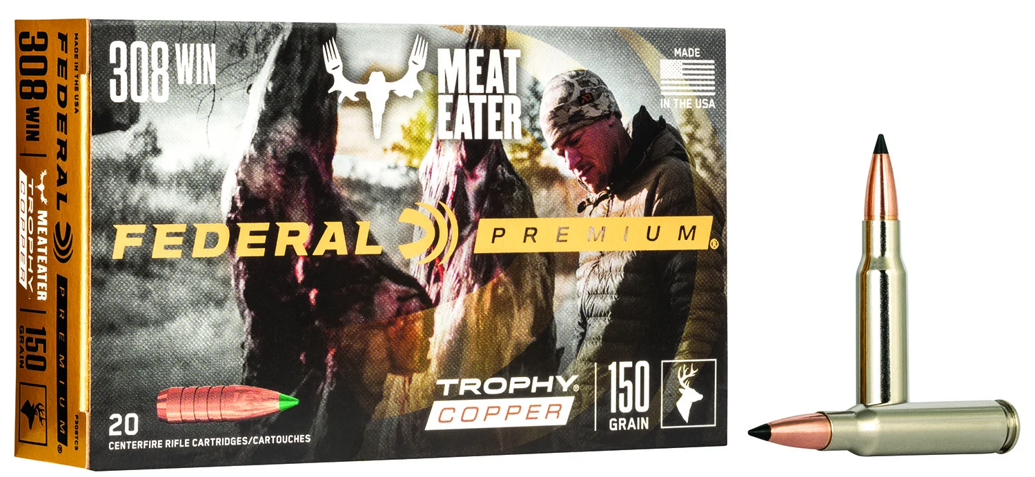FED PRM 308WIN 150GR TRPHY COPPER 20
