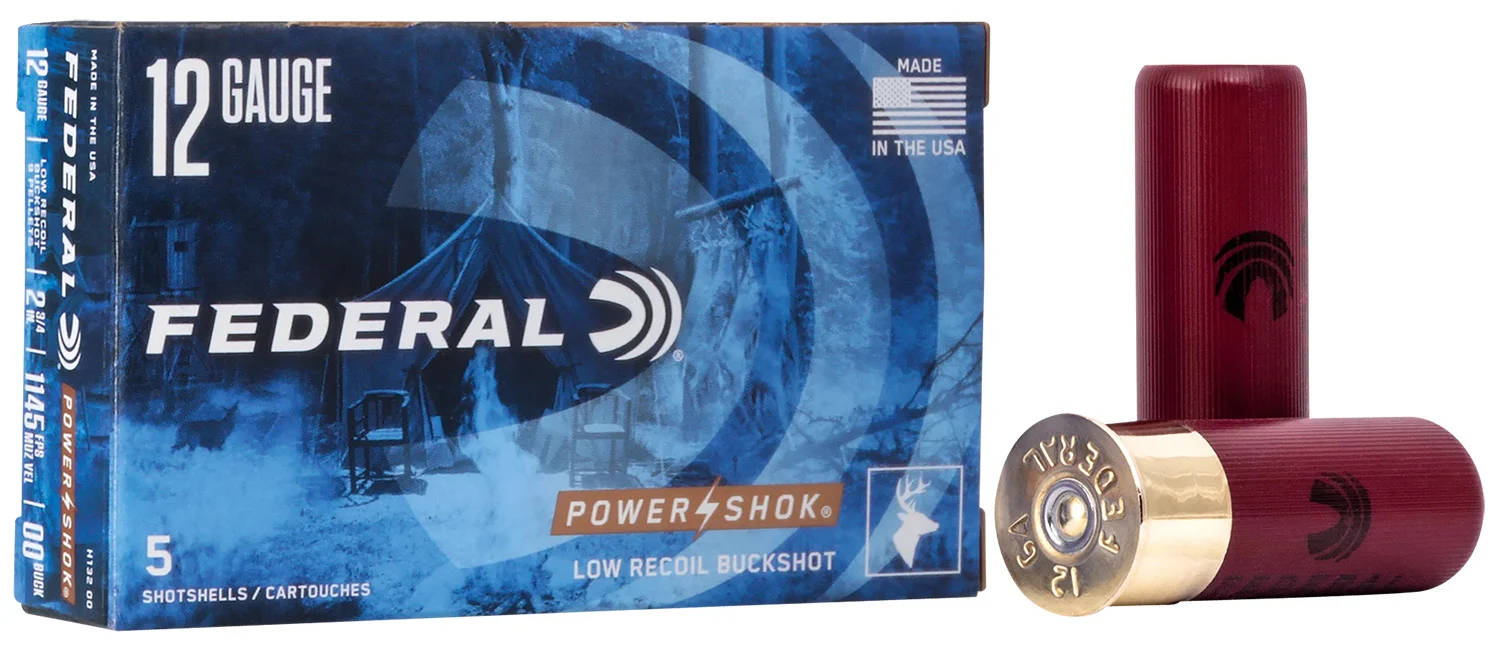 FED PWRSHK 12GA 2.75 LR 00 BCK 5/250