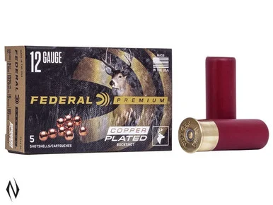FEDERAL 12G 00 BUCK 9 PELLET VITALSHOK 1325 FPS