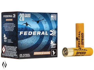 FEDERAL 20G 24GR 2 STEEL SPEEDSHOK 1425 FPS