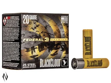 FEDERAL 20G 3" 28GR 4 BLACK CLOUD 1350FPS