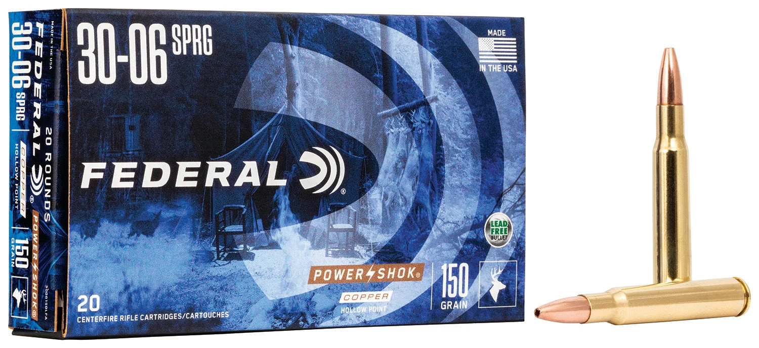 Federal 24385LFA PowerShok Copper Hollow Point85 Grain .243 Winchester