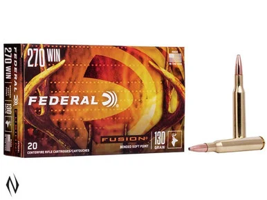FEDERAL 270 WIN 130GR FUSION