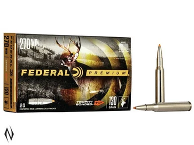 FEDERAL 270 WIN 130GR TBT VITAL-SHOK