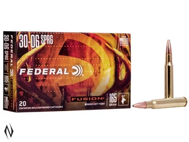FEDERAL 30-06 SPR 165GR FUSION