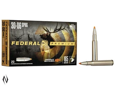 FEDERAL 30-06 SPR 165GR TBT VITAL-SHOK