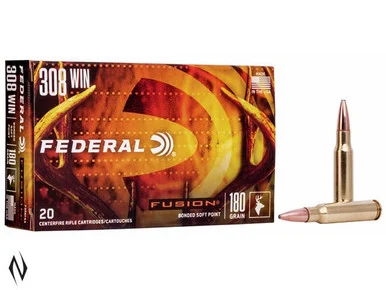 FEDERAL 308 WIN 180GR FUSION