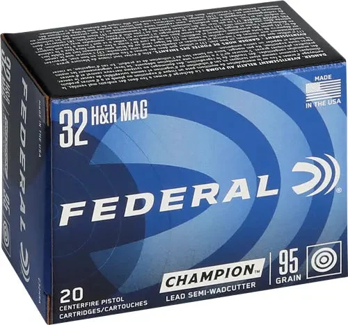 FEDERAL 32 HRM 95GR LEAD-SWC 20RD