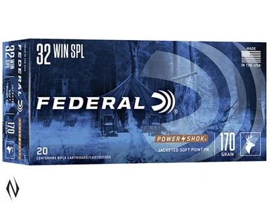 FEDERAL 32 WIN SPEC 170GR JSP POWER-SHOK