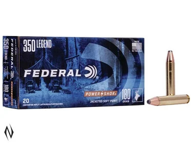 FEDERAL 350 LEGEND 180GR SP POWER-SHOK