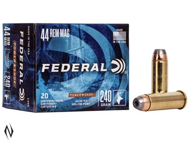 FEDERAL 44 MAG 240GR JHP POWER-SHOK