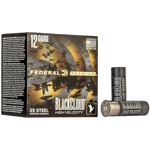 FEDERAL BLACK CLOUD 12GA 3" #3 HV 25RD