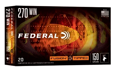 Federal F270TFS2 Fusion270Win 150gr Bonded Soft Point 20 Per Box/10 Case