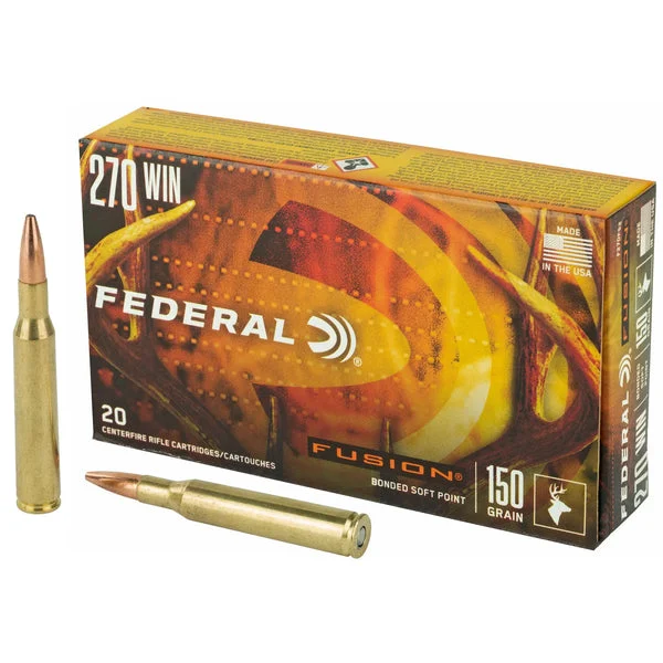 FEDERAL FUSION 270WIN 150GR 20RD