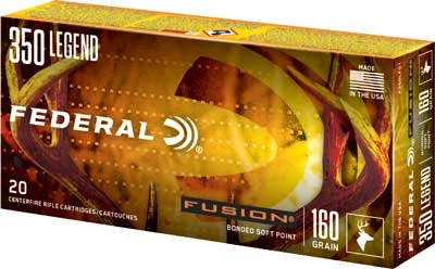 Federal Fusion .350 Legend 160 gr BSP ammo