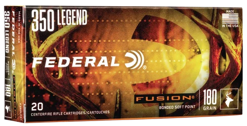 Federal Fusion, 350 Legend, 160gr, Soft Point, 20rd Box
