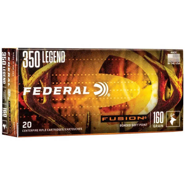 FEDERAL FUSION 350LEG 160GR SP 20RD
