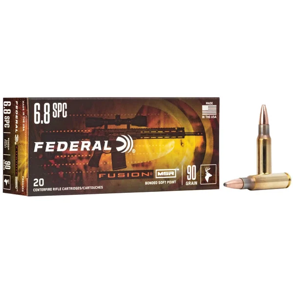 FEDERAL FUSION 6.8SPC 90GR SP 20RD