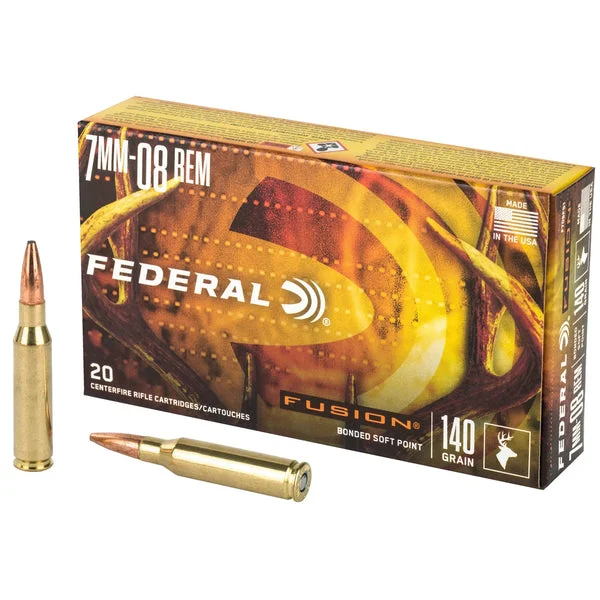 FEDERAL FUSION 7MM-08 140GR 20RD