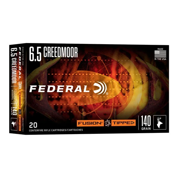 FEDERAL FUSION TIPPED 6.5CRD 140GR 20RD