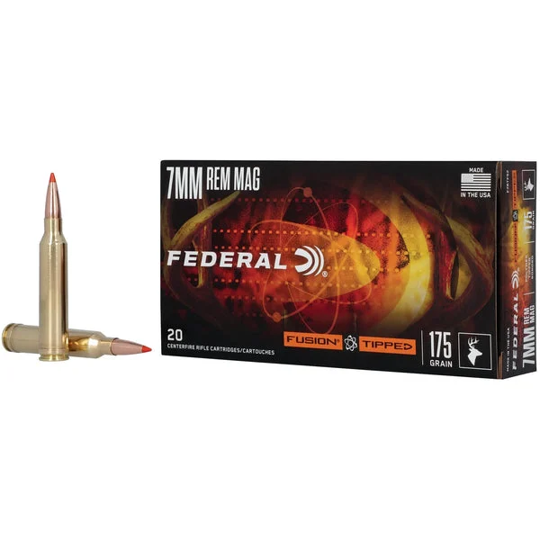 FEDERAL FUSION TIPPED 7MM REM 175GR 20RD