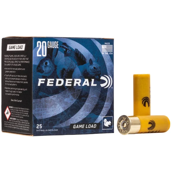 FEDERAL GAME LOAD 20GA 2 3/4" #7.5 25RD