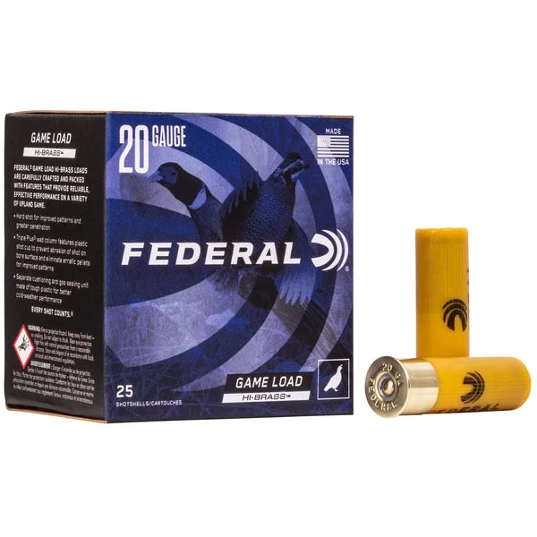 FEDERAL GAME LOAD 20GA 2.75 1OZ #6 25RD