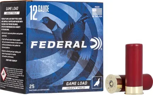 FEDERAL GAME SHOK 12GA 2.75" 1-1/4OZ #5 25RD