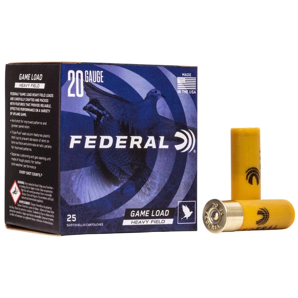 FEDERAL GAME SHOK20GA 2 3/4" #7.5 25RD