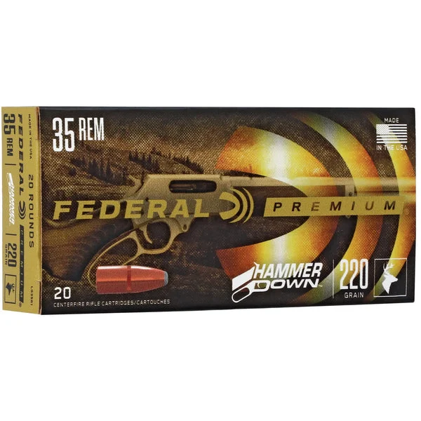 FEDERAL HAMMER DOWN 35REM 220GR SP 20RD