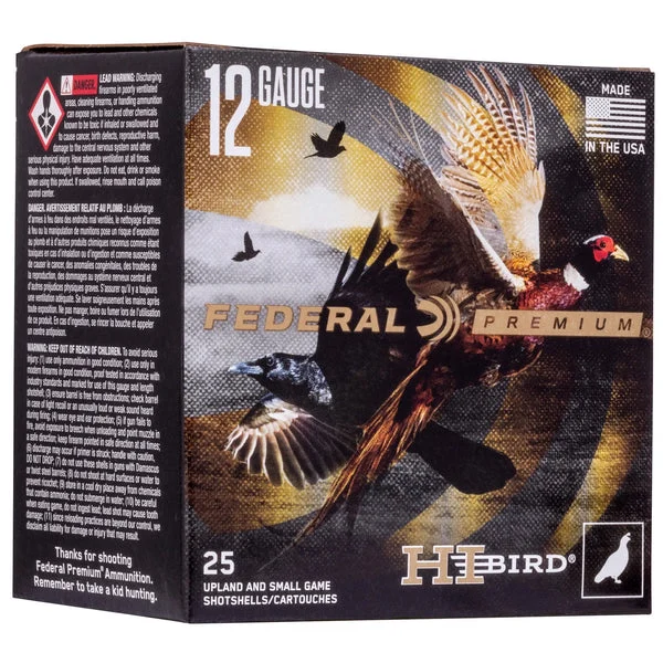 FEDERAL HI-BIRD 12GA 2.75" #5 25RD