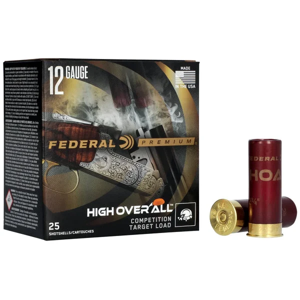 FEDERAL HIGH OVER ALL 12GA 2.75" 1 1/8OZ 3 DRAM #7.5 25RD