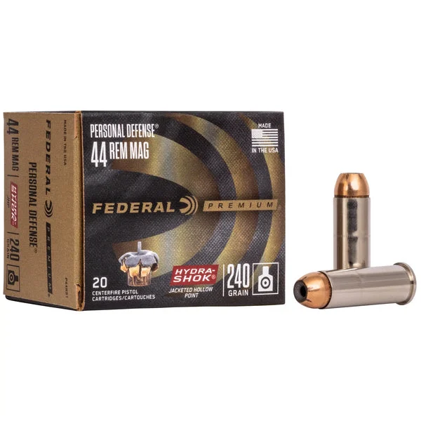 FEDERAL HYDRA-SHOK 44MAG 240GR 20RD