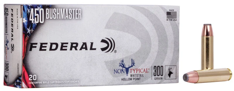 Federal Non-Typical Whitetail .450 Bushmaster 300 Gr JHP 2