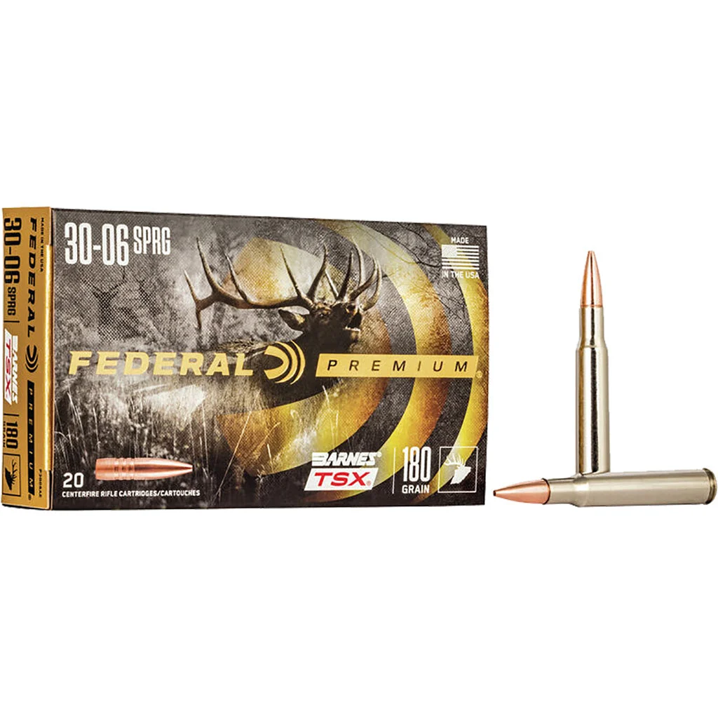 Federal P3006AE Premium Barnes TSX180 Grain .30-06 Springfield